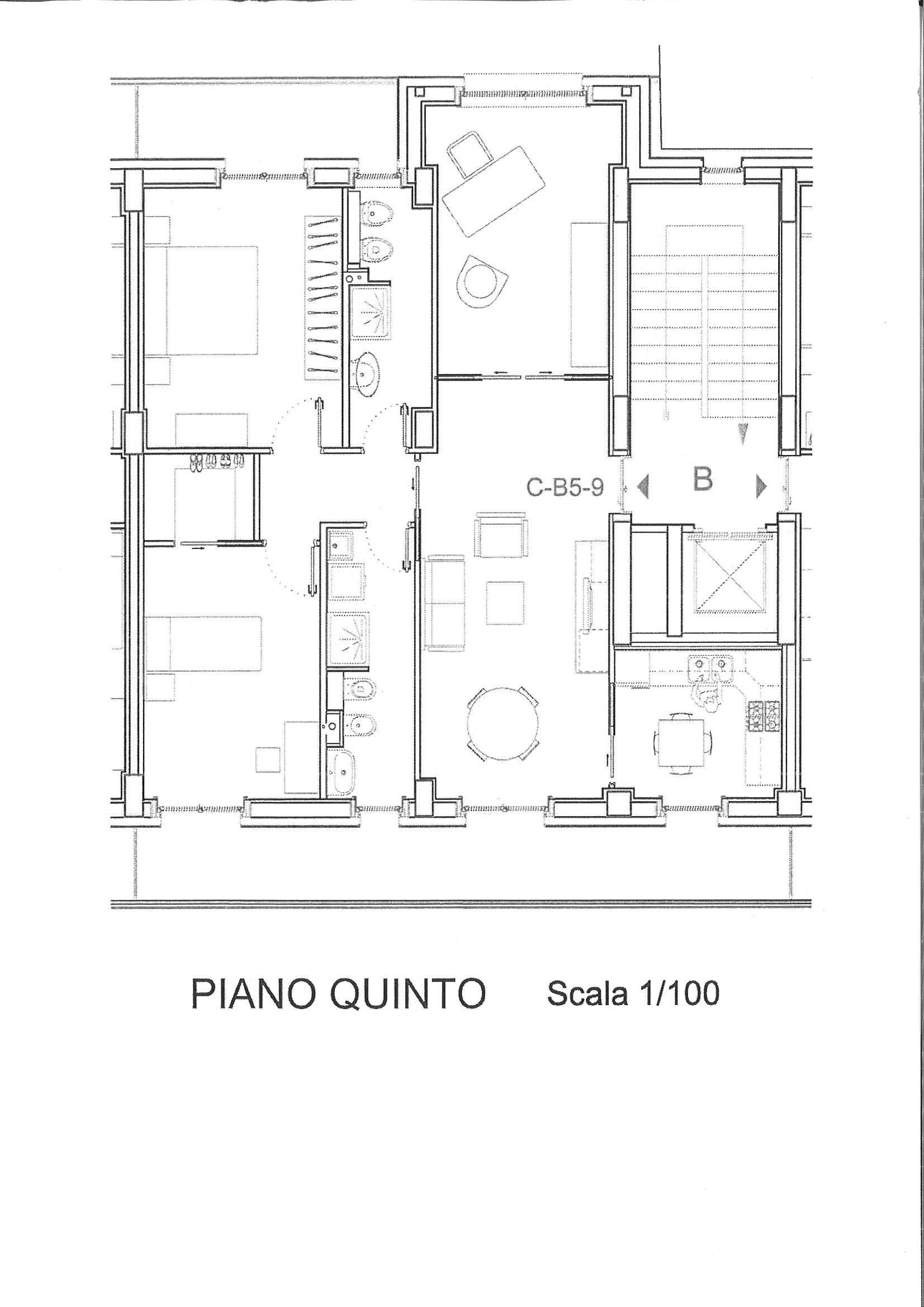 Planimetria dell’appartamento