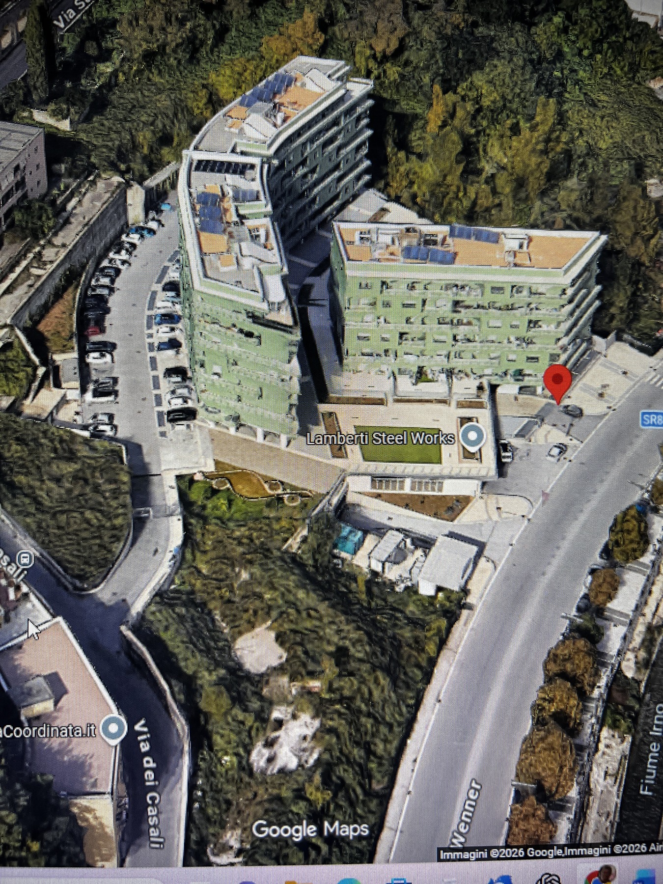 Vista dall’alto 1 · Fonte: Google Maps